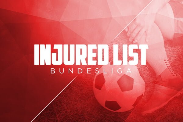 injured list bundesliga