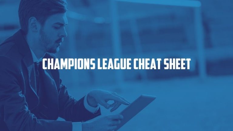 11Heroes Champions League Cheat Sheet