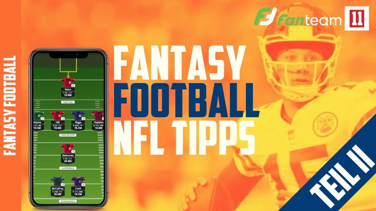 FanTeam NFL Fantasy Tipps XXL Analyse aller Teams