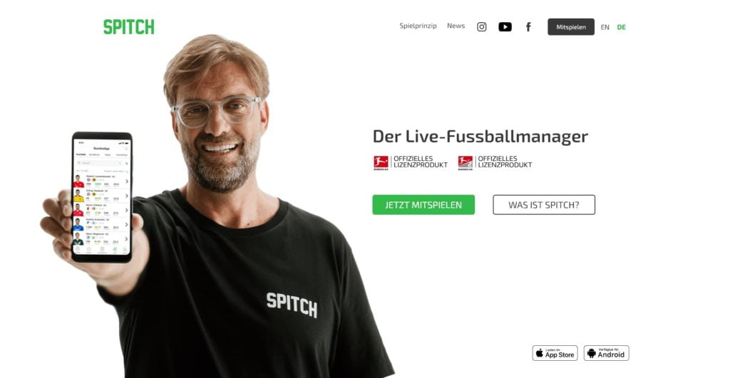 Spitch Der Live Fussballmanager